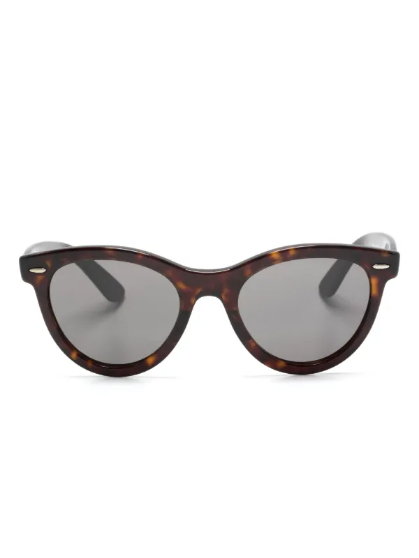 Ray-Ban Wayfarer サングラス ブラウン Ray-Ban Wayfarer Way ラウンドフレーム サングラス | ブラウン