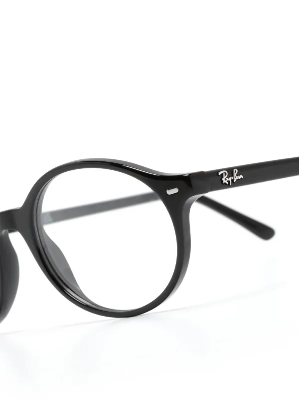 Ray-Ban Geman round-frame Glasses Black FARFETCH PH