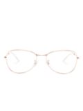 Ray-Ban aviator-frame glasses - Gold