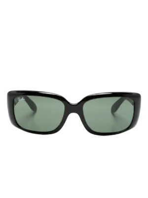 Ray-Ban スクエアフレーム サングラス | ブラック | FARFETCH JP