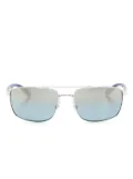Ray-Ban RB3737CH rectangle-frame sunglasses - Blue