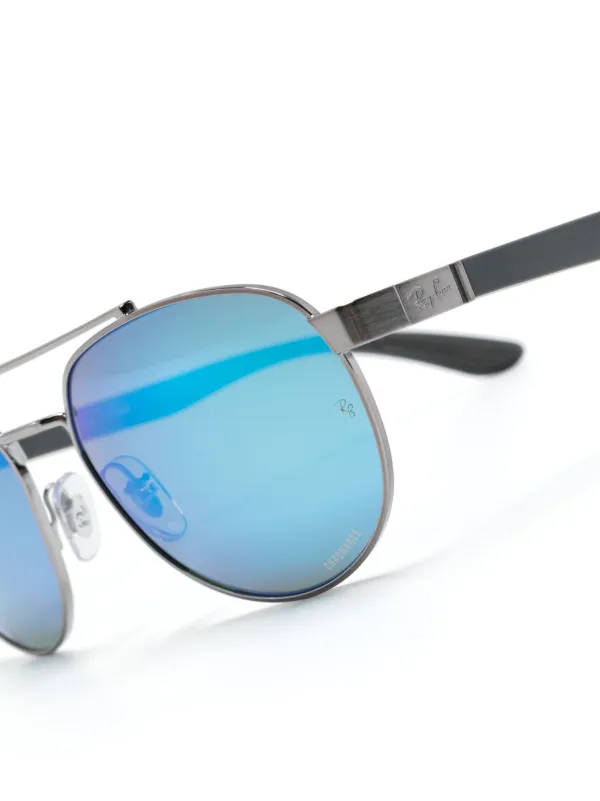 Ray-Ban mirrored geometric sunglasses 23157147_53339985_600.jpg main image 2
