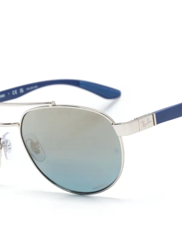 REIページ Ray-Ban RB3736 パイロットサングラス | シルバートーン