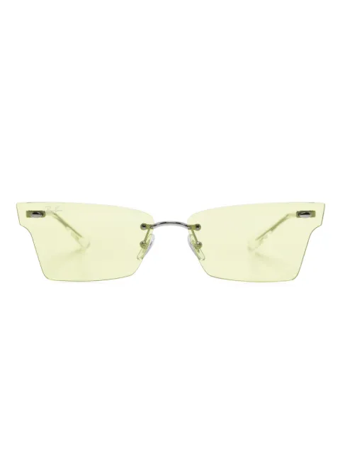 Ray-Ban lentes de sol Xime redondos sin armazón