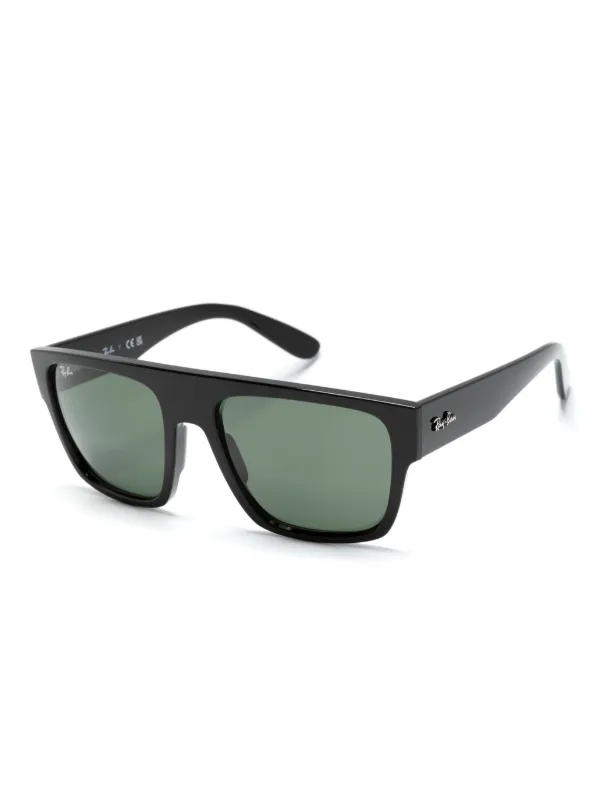 Ray-Ban スクエアフレーム サングラス | ブラック | FARFETCH JP