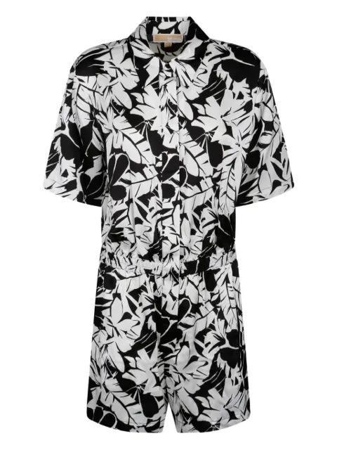 Michael Kors jumpsuit corto con estampado floral