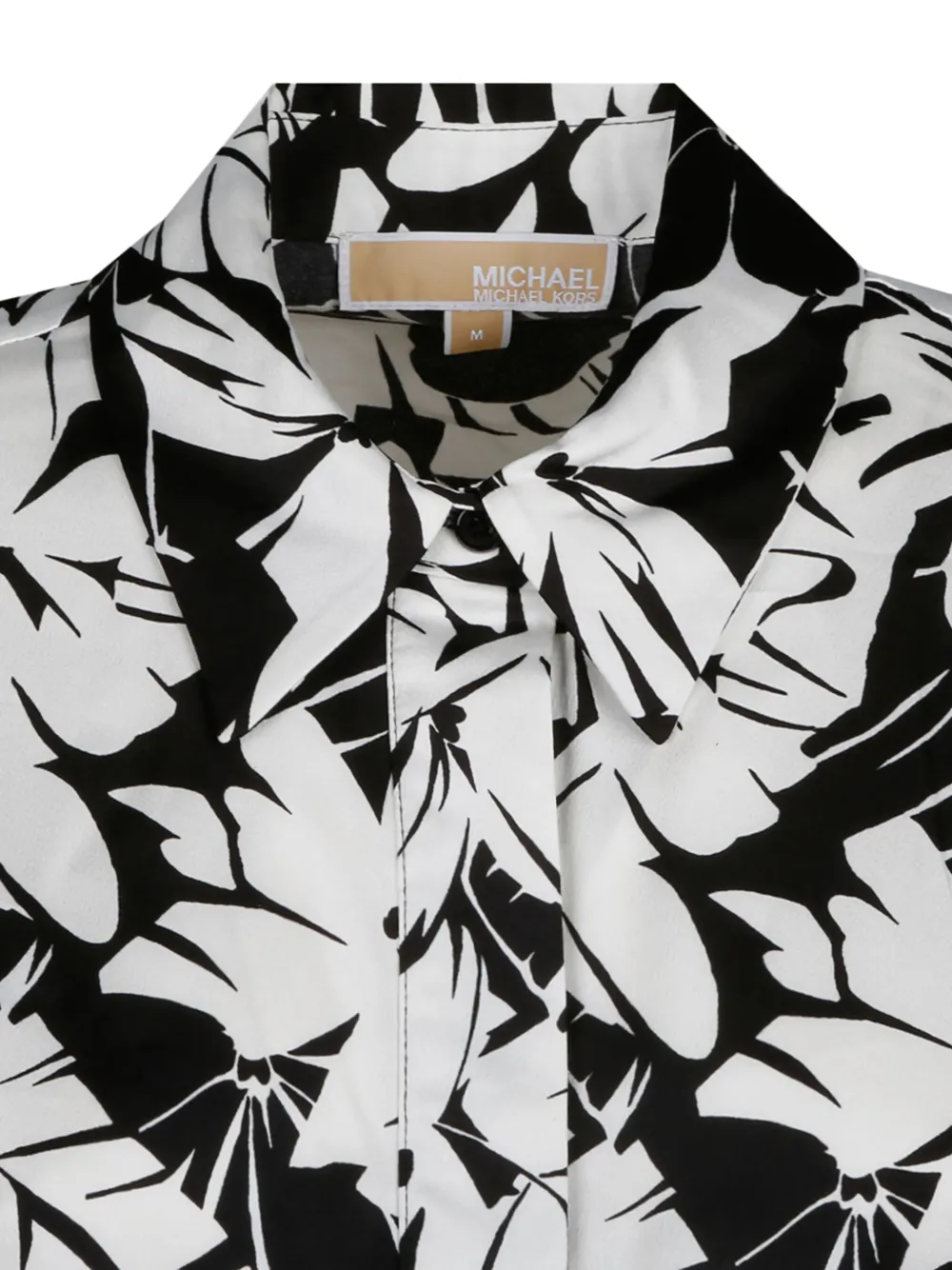 Michael Kors Romper met bloemenprint Zwart