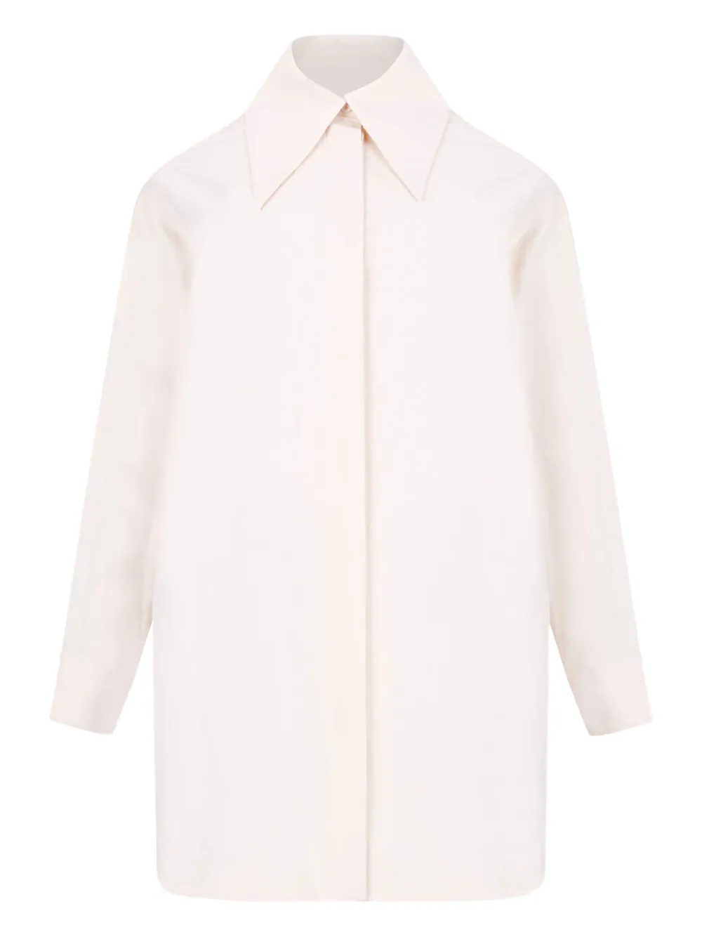 Jil Sander Button-down Shirt In Neutral
