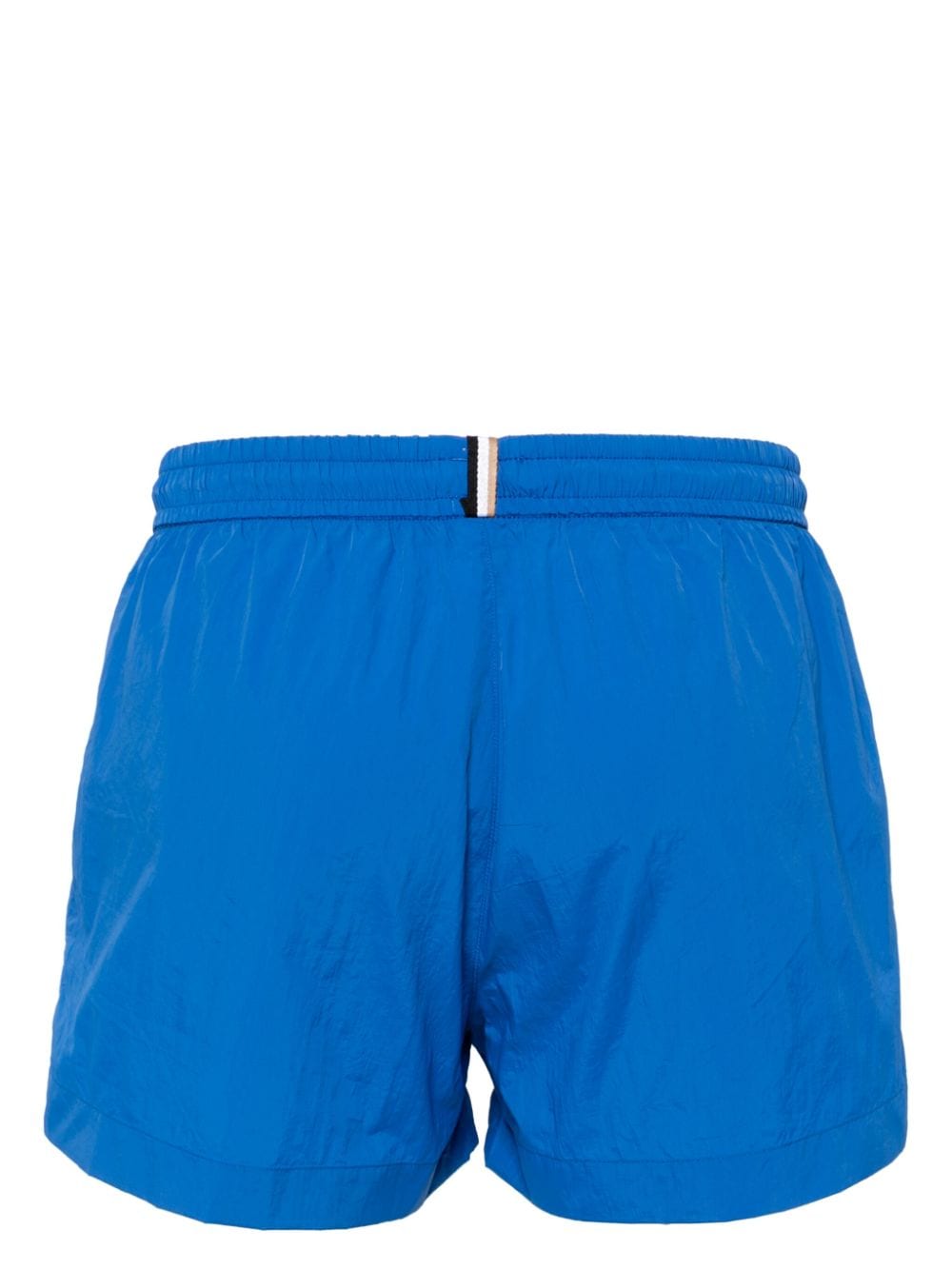 BOSS logo-print swim shorts - Blauw