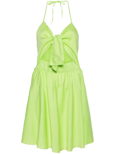 LIU JO vestido corto con cuello halter