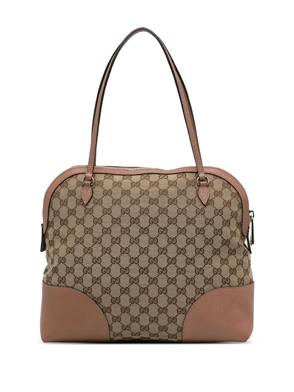 Gucci Pre-Owned 2000-2015 Pre-Owned Gucci GG Canvas Bree shoulder bag - Bruin