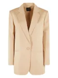 THE ANDAMANE single-breasted blazer - Neutrals