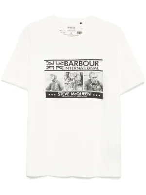 Barbour international t shirt sale on sale