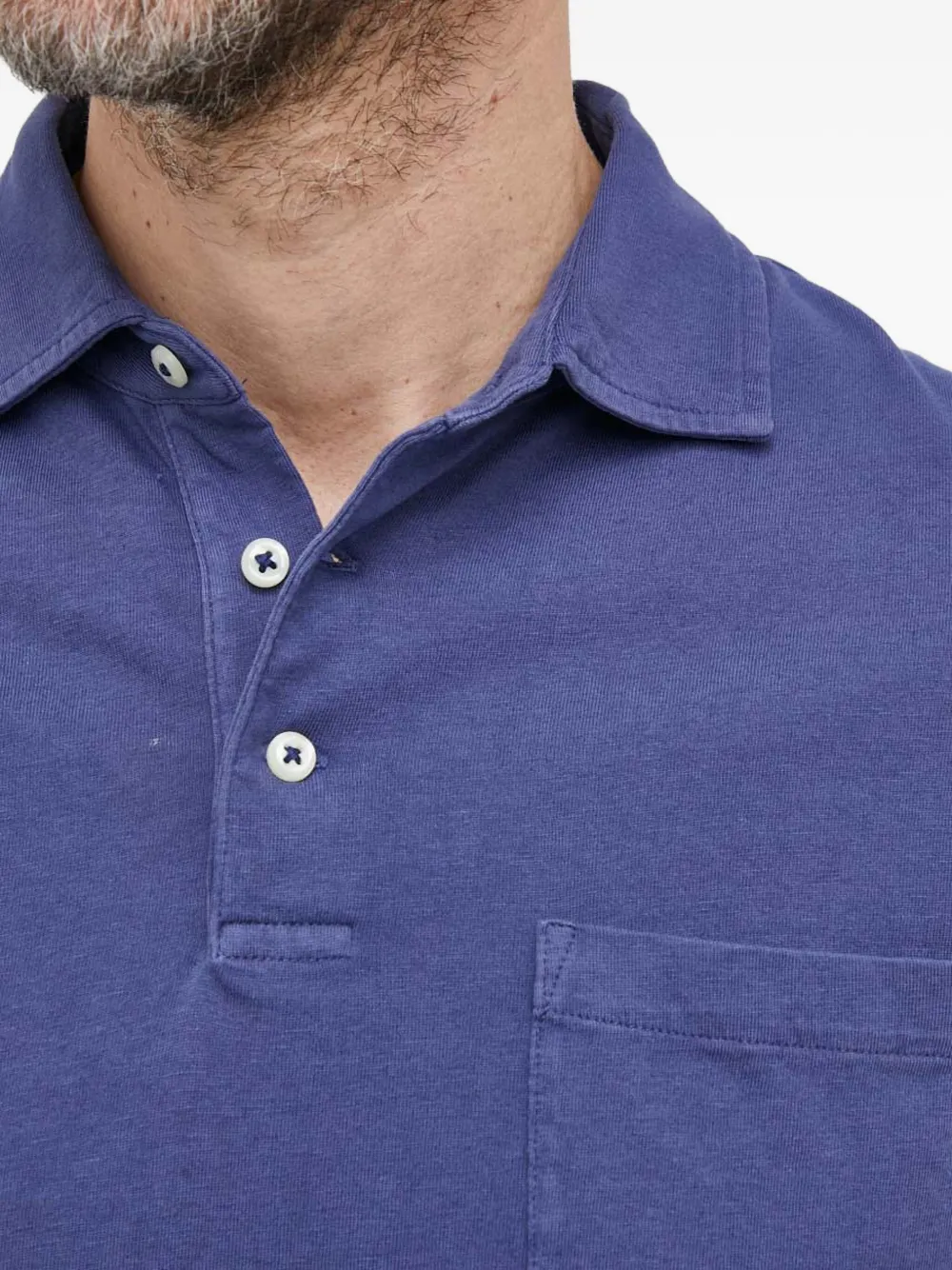 Polo Ralph Lauren Poloshirt met borstzak Blauw