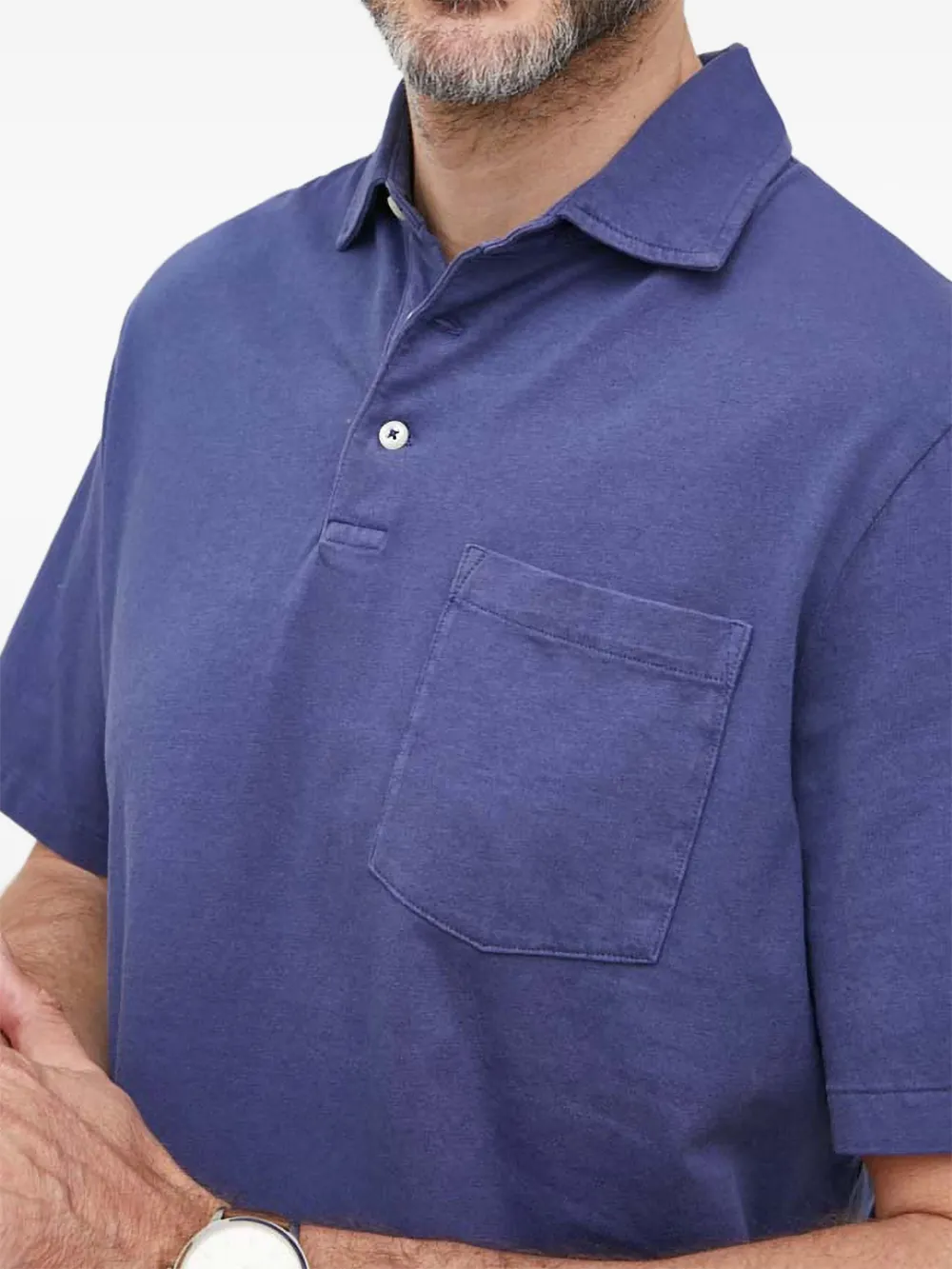 Polo Ralph Lauren Poloshirt met borstzak Blauw