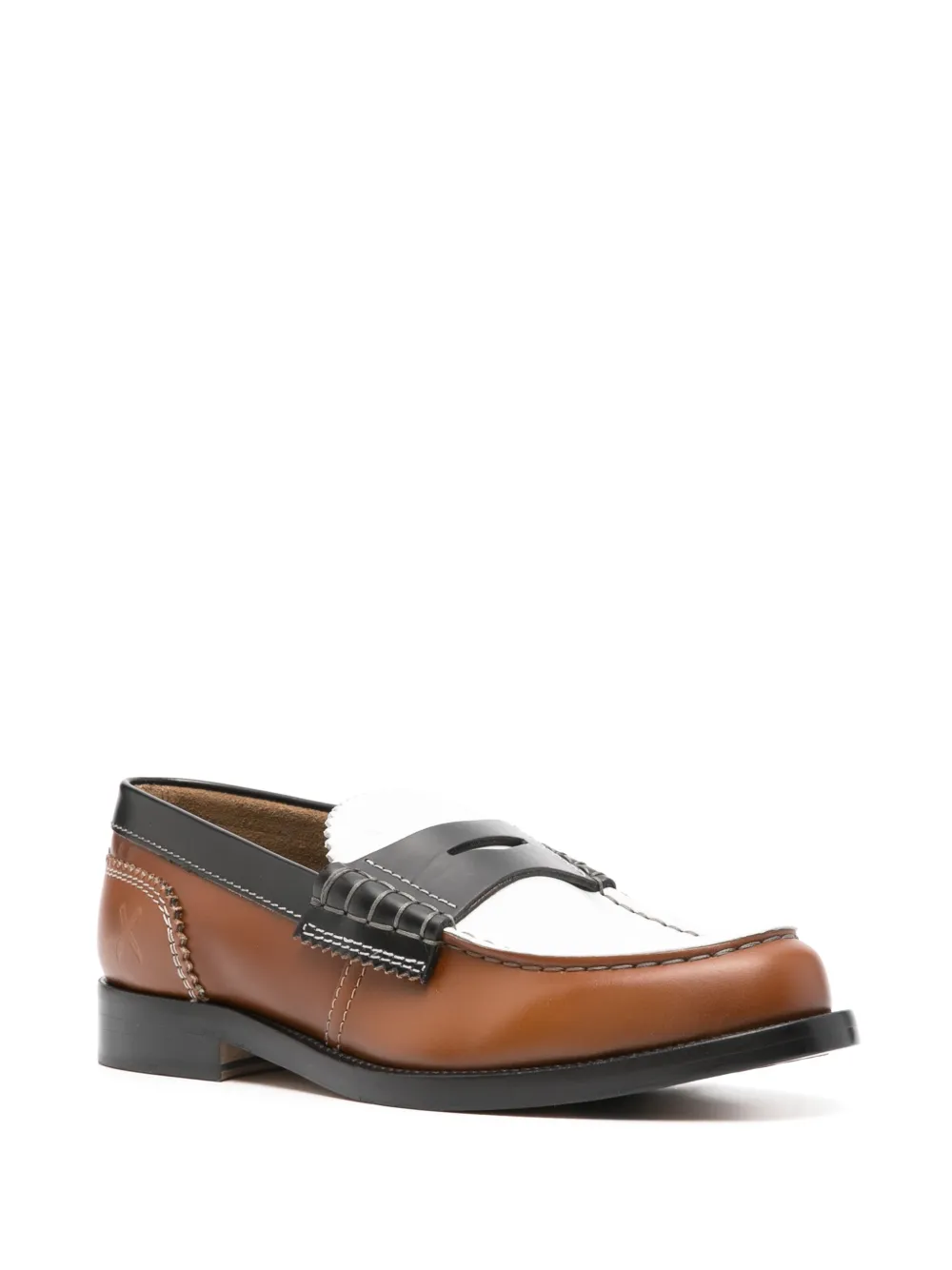 college Loafers met colourblocking - Bruin