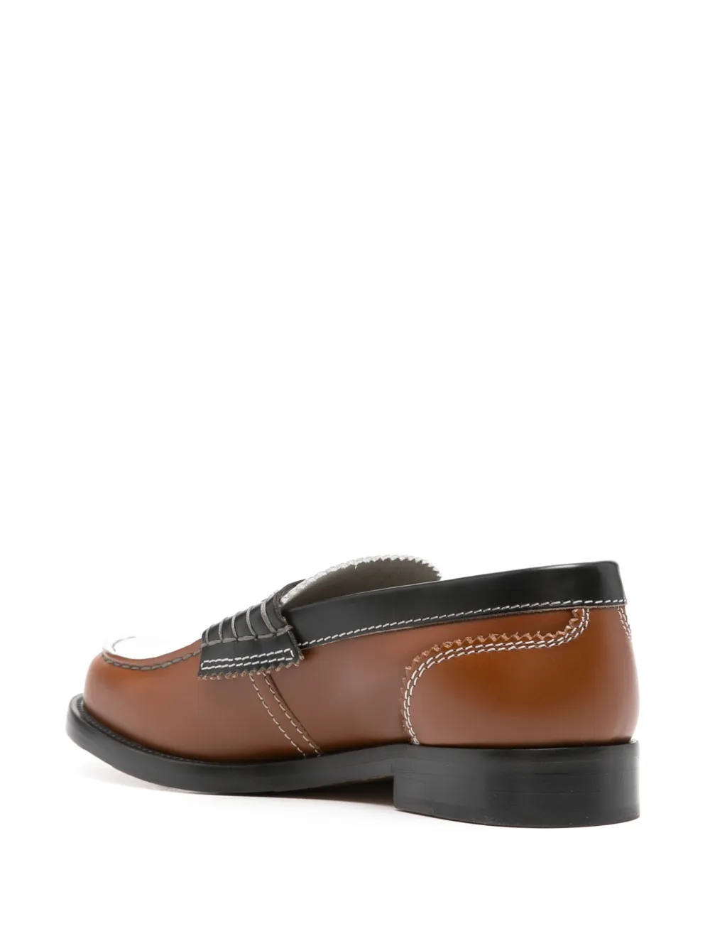 college Loafers met colourblocking Bruin