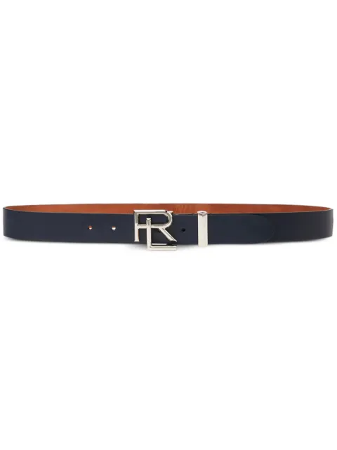 Ralph Lauren Collection logo-buckle leather belt