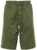 Jacob Cohën logo-patch shorts - Green