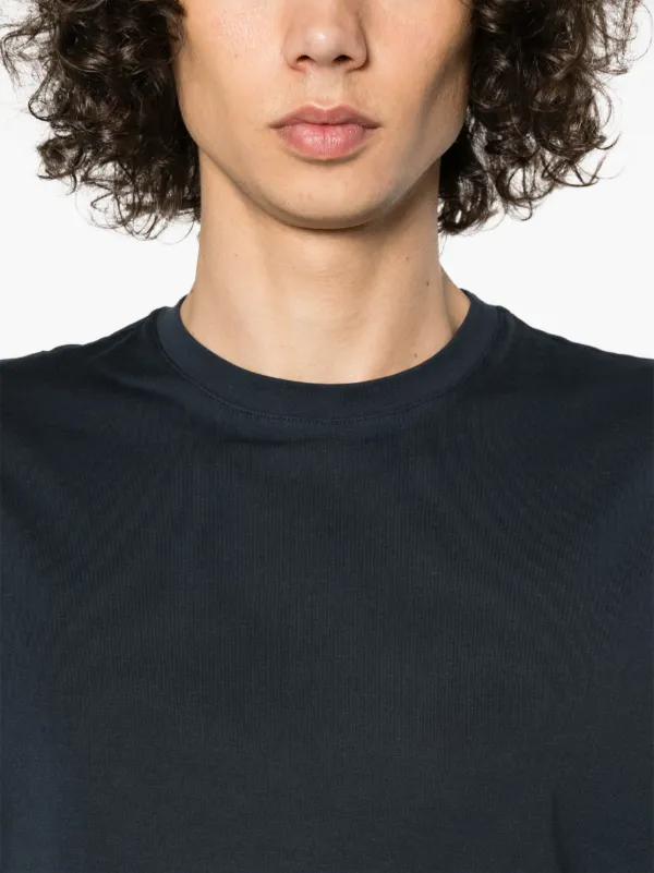 Cruciani cotton-blend T-shirt | Blue | FARFETCH BH