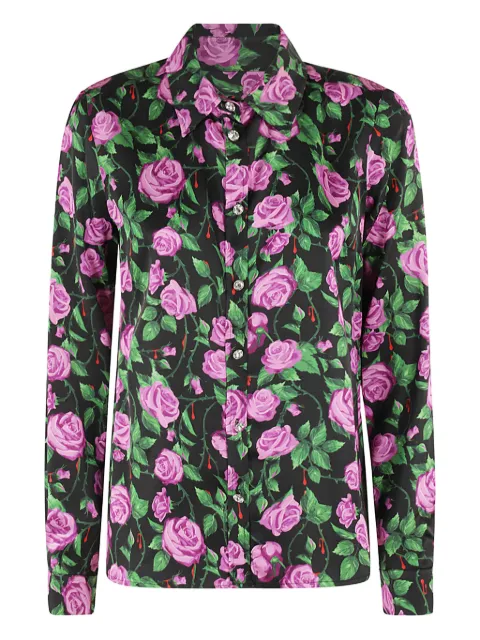 Chiara Ferragni floral-print shirt