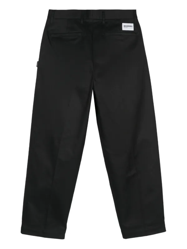NEIGHBORHOOD ネイバーフッド アンクルパンツ ブラックパンツ Neighborhood Tuck テーパードパンツ | ブラック | FARFETCH JP