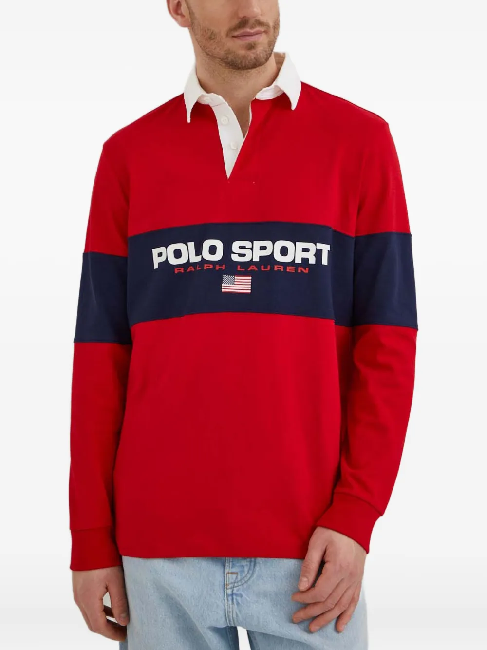 Polo Ralph Lauren long-sleeves polo shirt - Rot