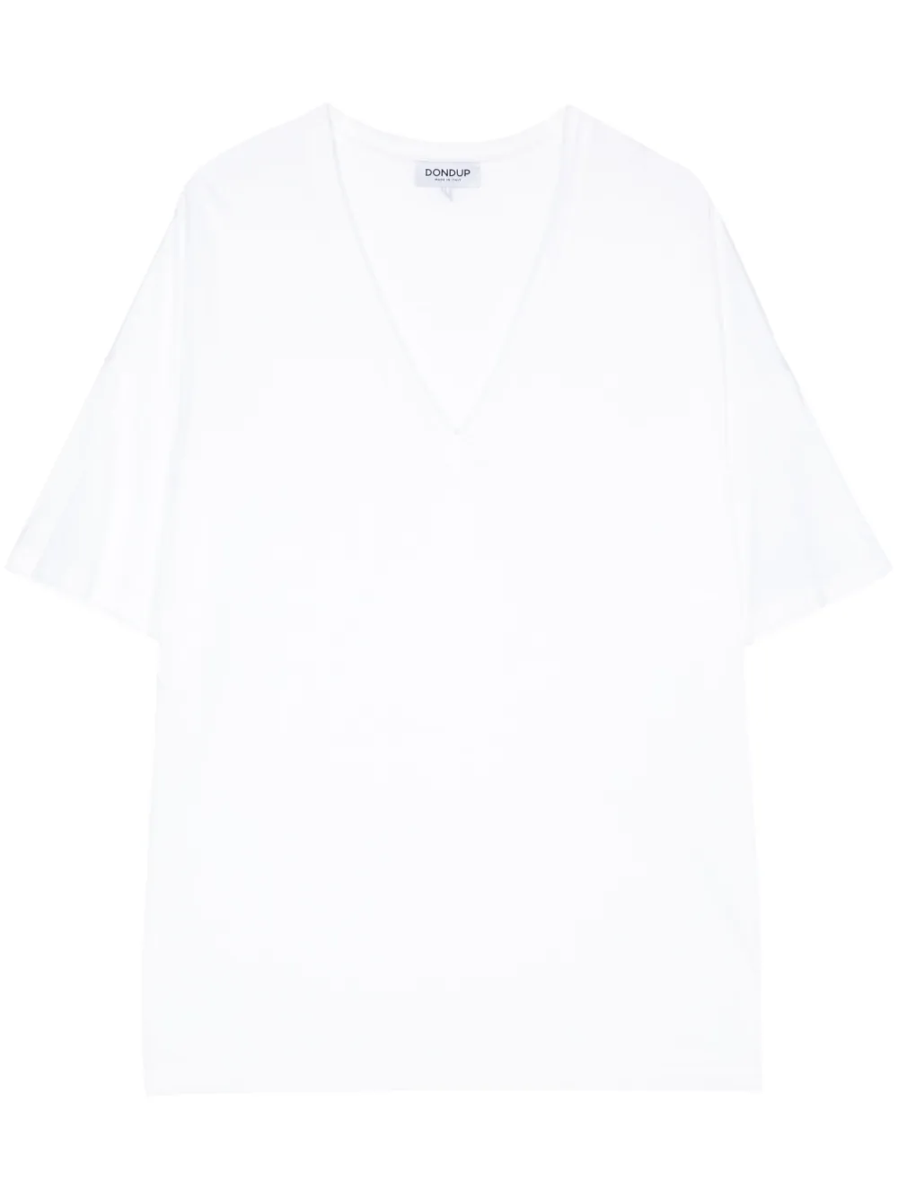 DONDUP T-shirt met verlaagde schouders Wit