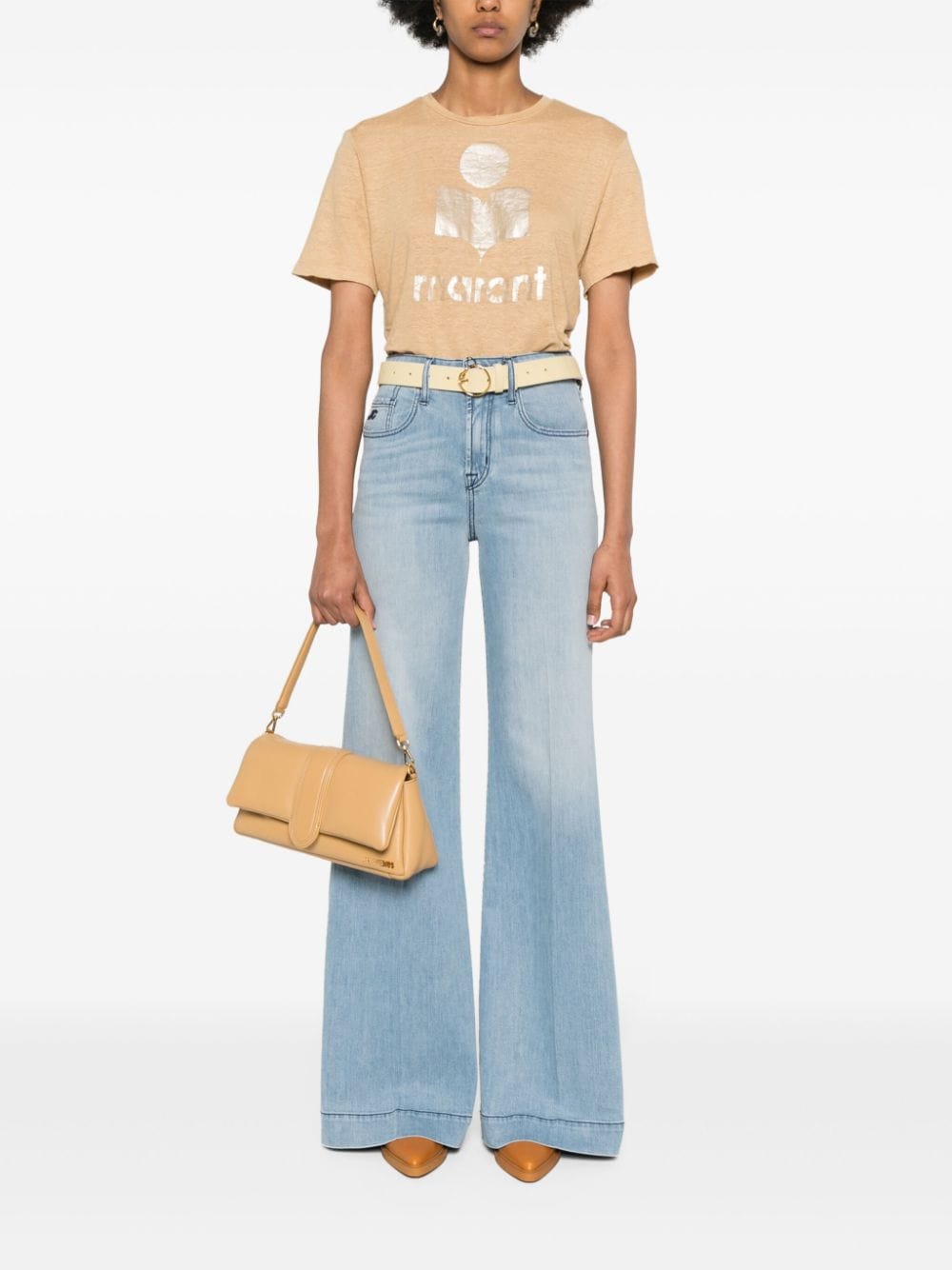 Image 2 of Jacob Cohën Jackie high-rise wide-leg jeans