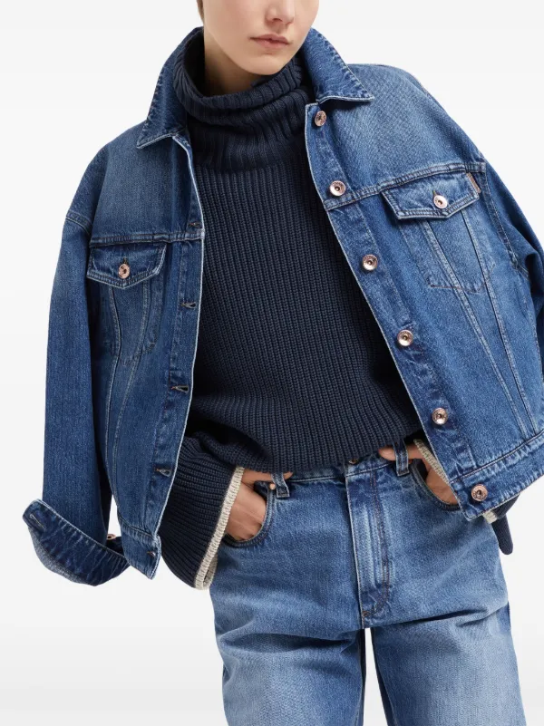 BRUNELLO CUCINELLI デニムジャケット Brunello Cucinelli Denim Jackets for Men - Shop Now on FARFETCH
