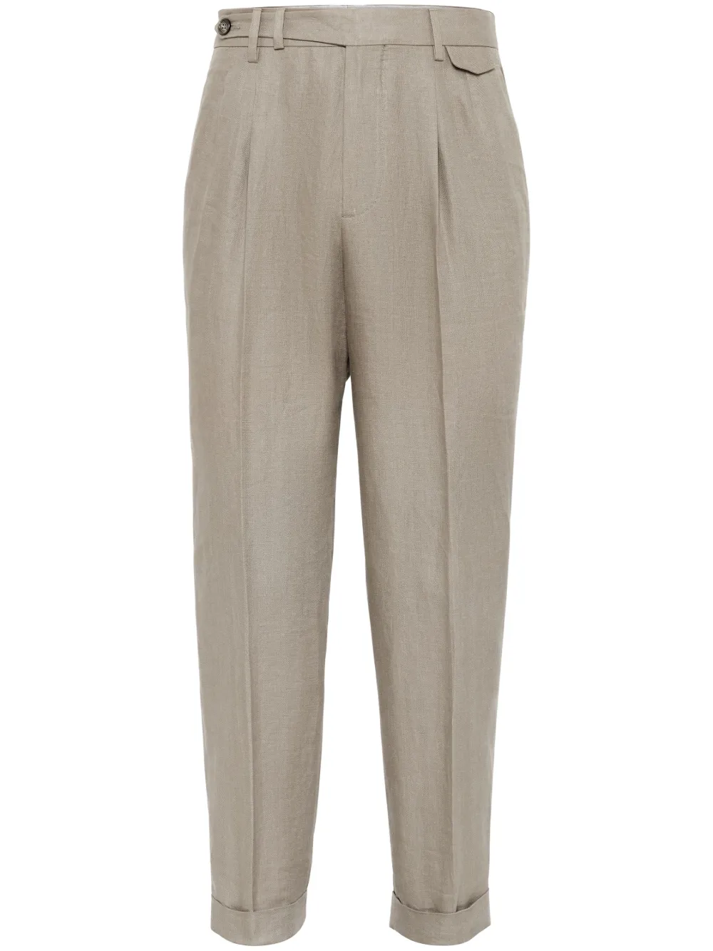 Brunello Cucinelli Pantaloni dritti - Verde