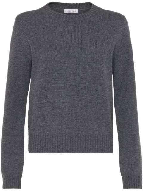 Brunello Cucinelli crew-neck cashmere jumper Women