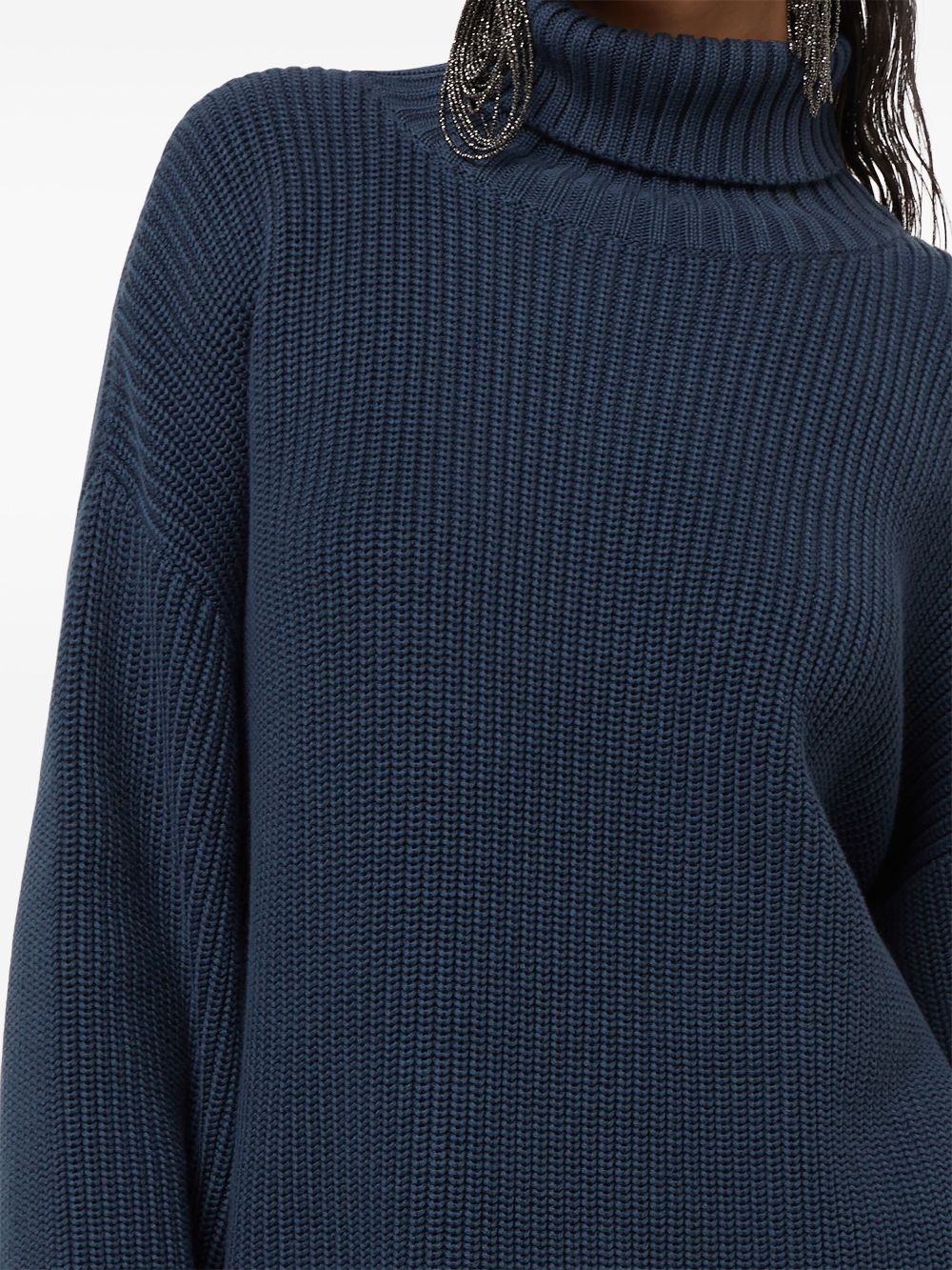 Brunello Cucinelli ribbed-knit cotton jumper Women