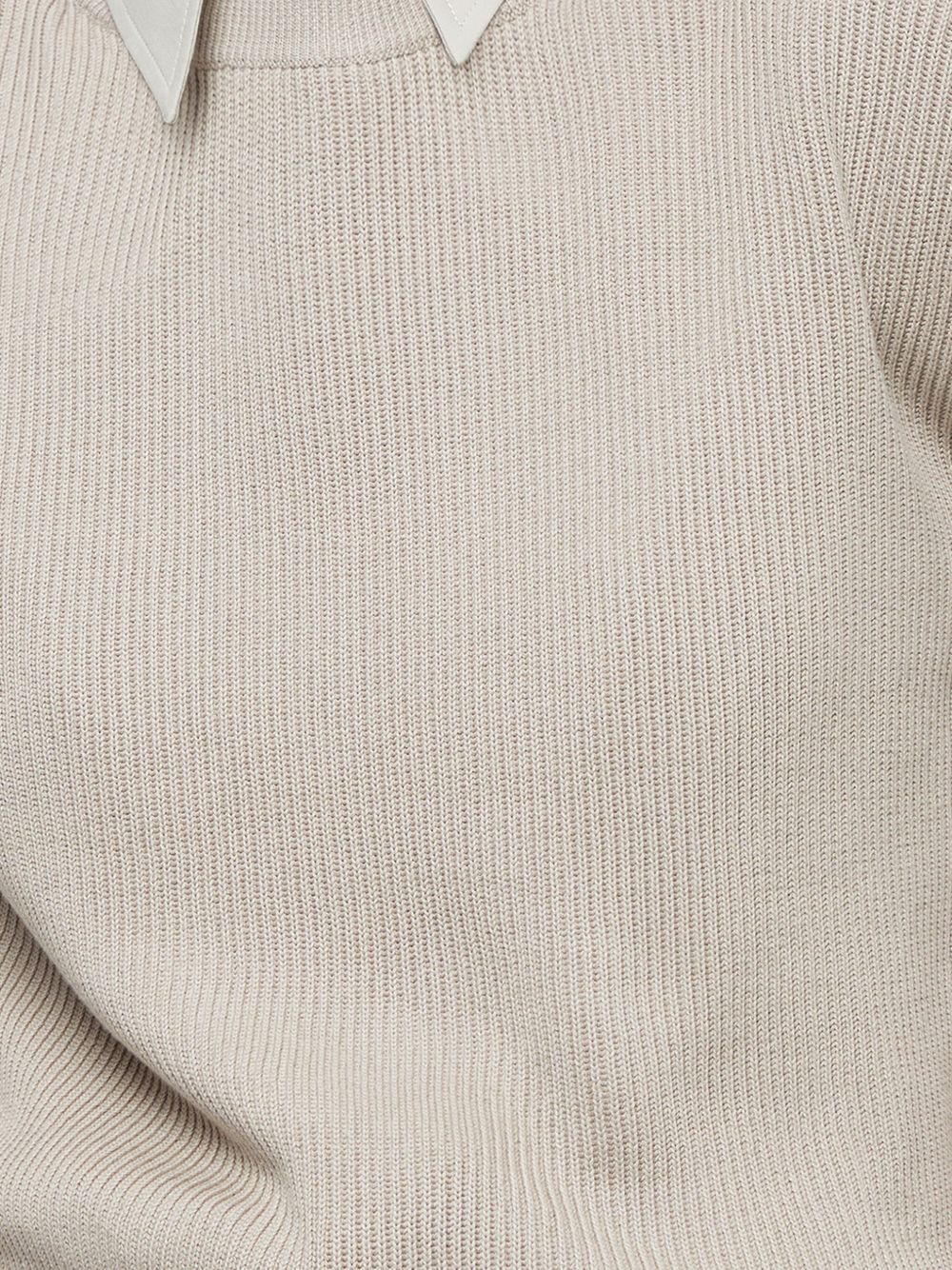 Where to shop for cheap Brunello Cucinelli ribbed-knit cotton jumper Women