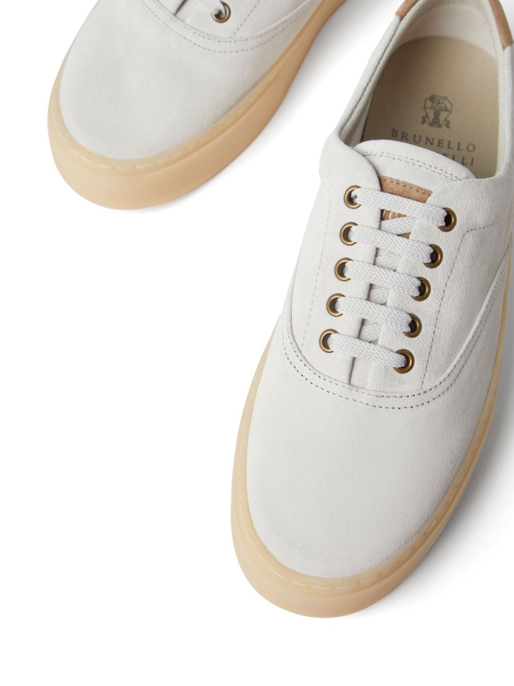 Brunello Cucinelli low-top suede sneakers Men