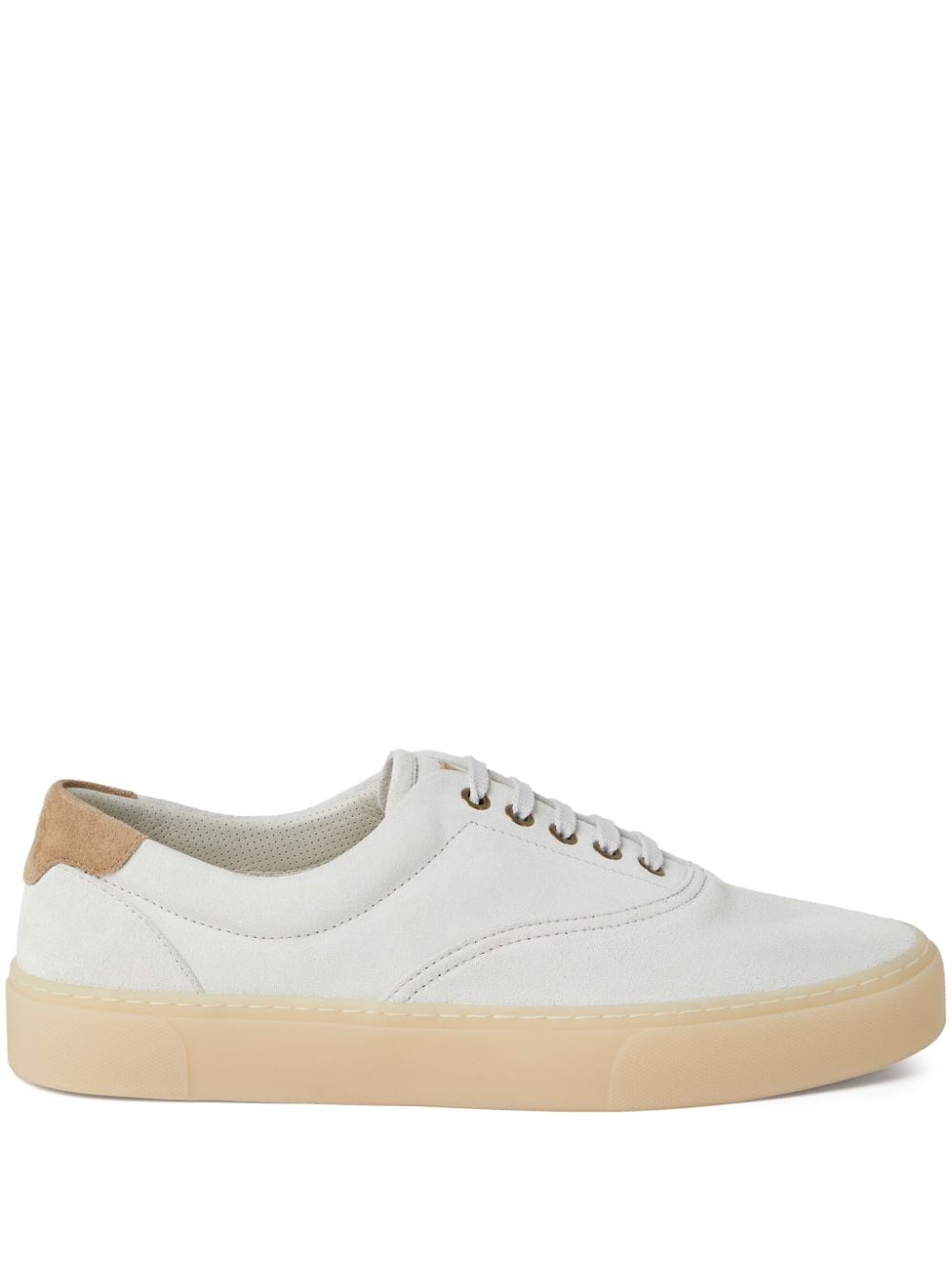 Image 1 of Brunello Cucinelli low-top suede sneakers