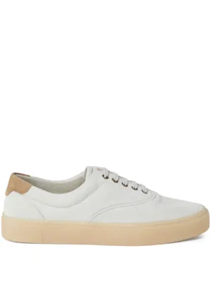 Brunello Cucinelli レザースニーカー | ホワイト | FARFETCH JP