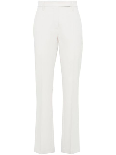 Brunello Cucinelli Monili-embellished trousers Women