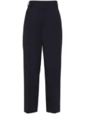 Brunello Cucinelli pleated tapered trousers - Blue