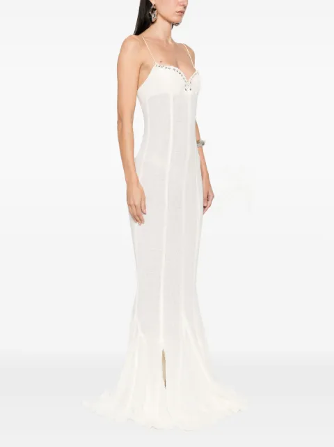 Ludovic de Saint Sernin mermaid maxi dress SS24DR015WLI002 - 2