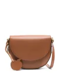 Stella McCartney Frayme Whipstitch crossbody bag - Brown