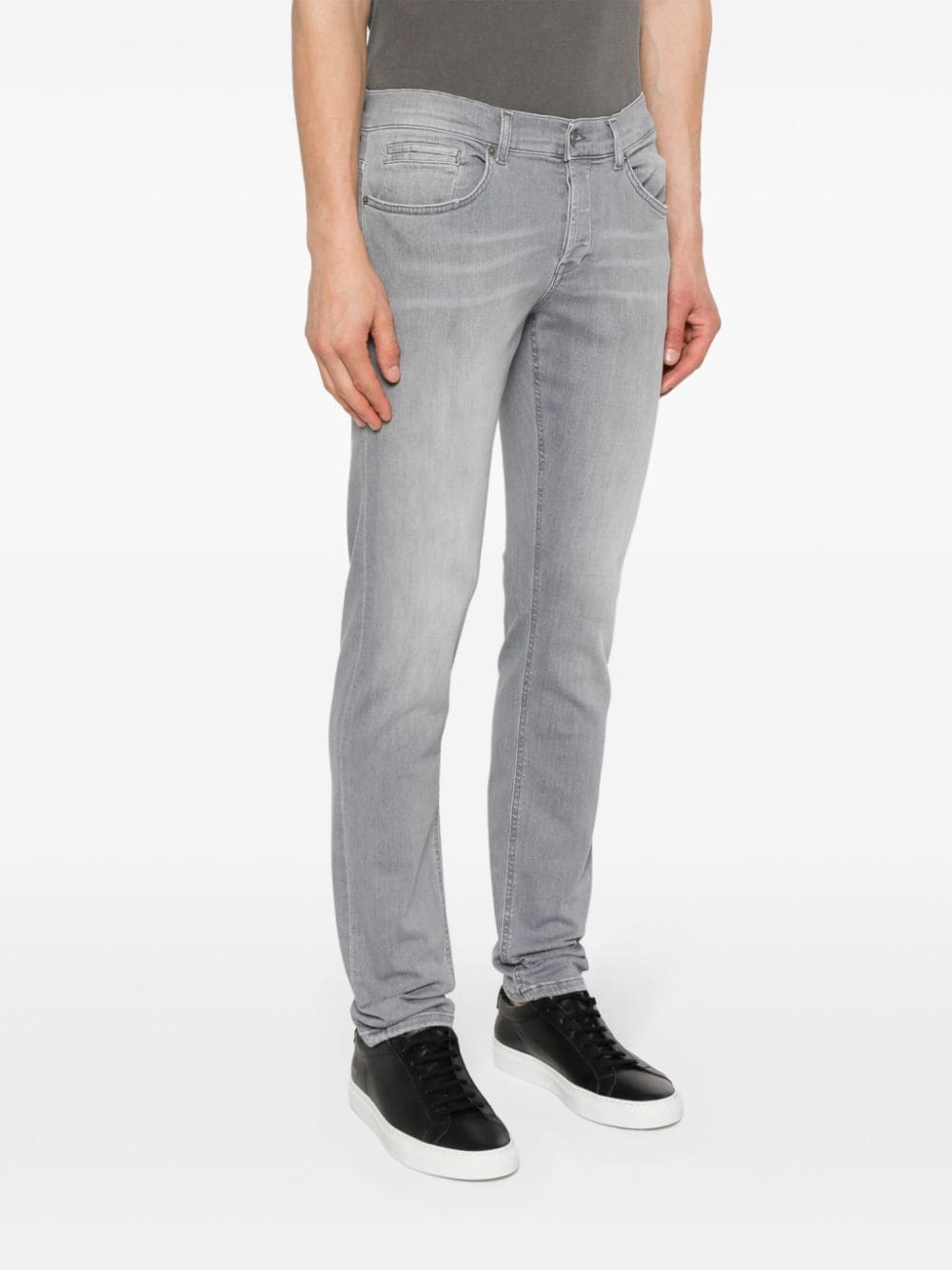 DONDUP Jeans met toelopende pijpen Grijs