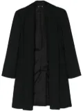 Comme Des Garçons shawl-lapel wool bazer - Black