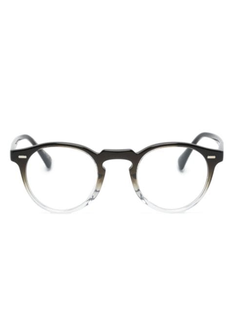Oliver Peoples Gregory Peck round-frame glasses
