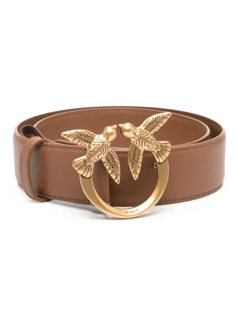 PINKO Love Berry leather belt