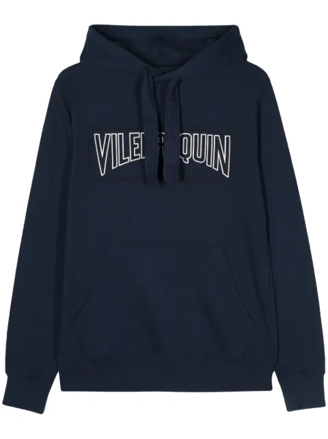 Vilebrequin hoodie en coton à logo appliqué