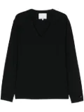 SEVEN GAUGE virgin wool jumper - Black