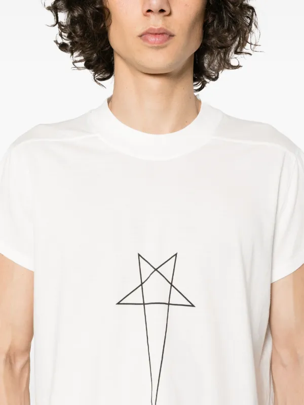【RICK OWENS】☆DRKSHDW Small Level T-Shirt☆ Small Level T-Shirt in Black – SVRN