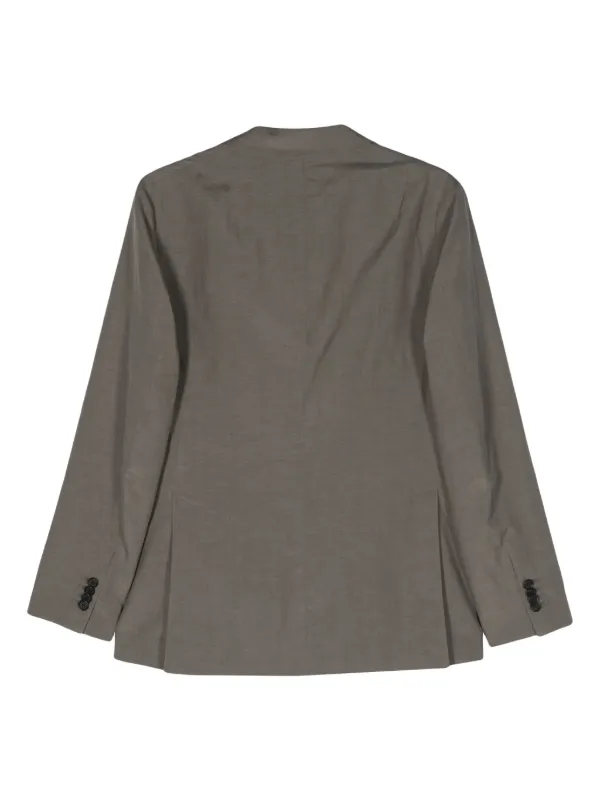 CARUSO ジャケットaida SHIPS別注】CARUSO: AIDA ワイドラペル ウール シルク