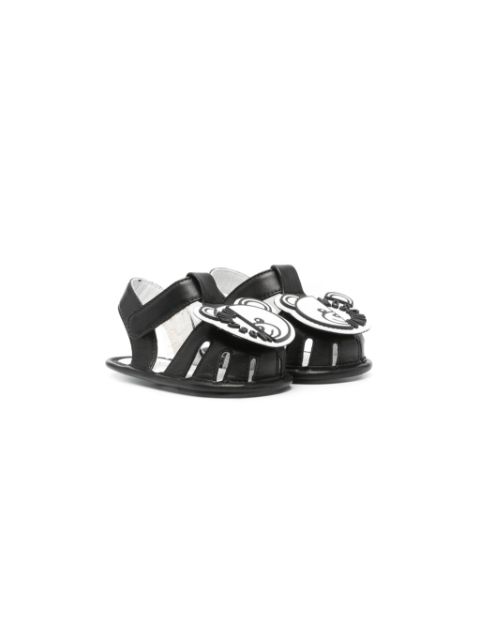 Moschino Kids sandalias con motivo Teddy Bear